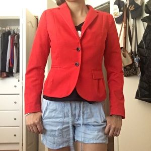 Red blazer